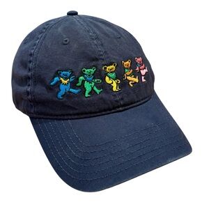 Grateful Dead Hat Sphere 2024 Baseball Cap Navy Dancing Bears OS